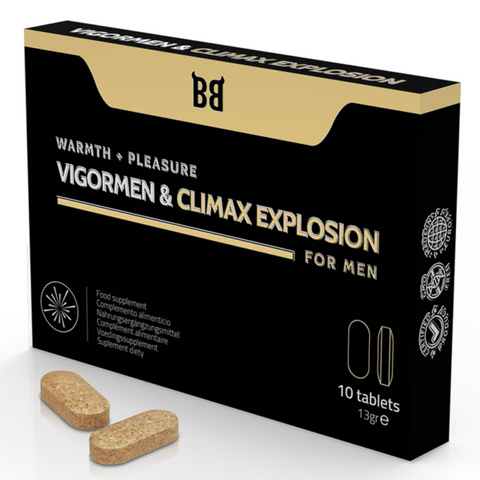 BLACK BULL VIGORMEN AND CLIMAX EXPLOSION 10 CAPSULES